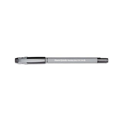 Paper Mate Flexgrip Ultra Stick Ballpoint Pen Medium 1mm Black Ink (12 Count) 9630131