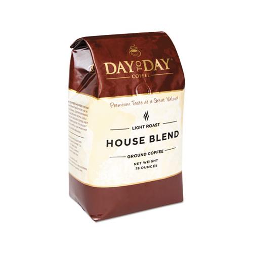 Day to Day Coffee 100% Pure Coffee House Blend Ground 28 oz Bag (3 Pack) O33750
