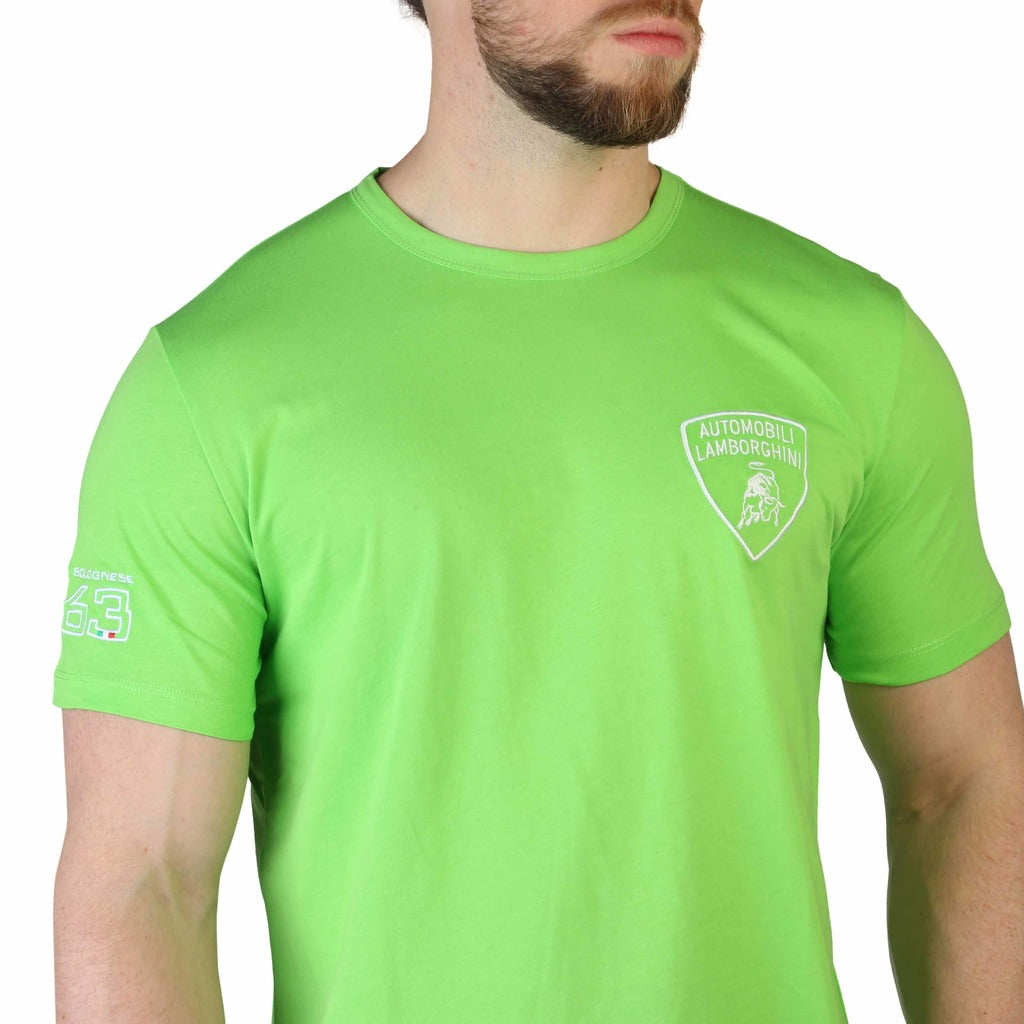 Lamborghini Shield Verde Green Men's T-Shirt B3XVB7T430260123