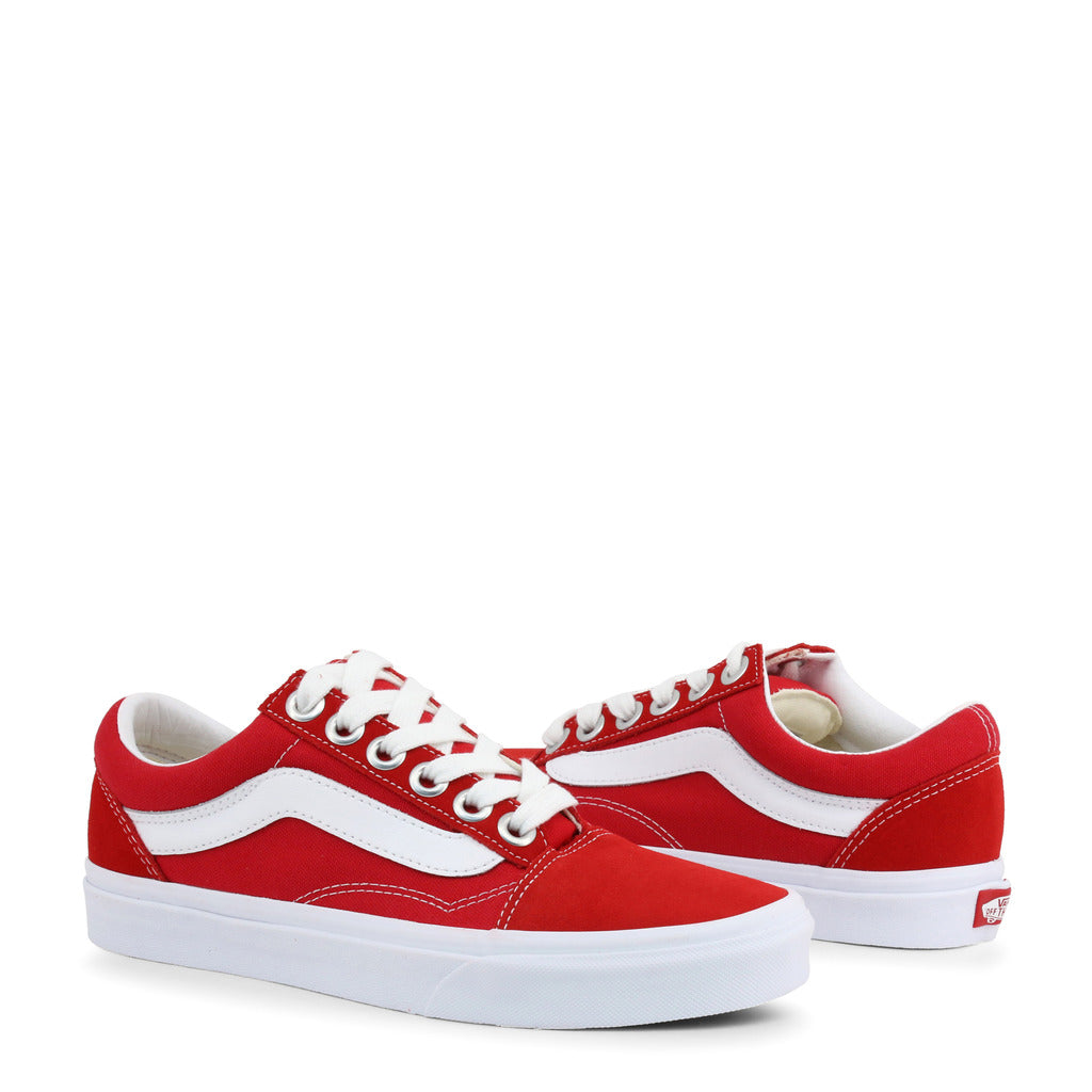 Vans Old Skool OS Racing Red/True White Low Top Sneakers VN0A3WLYJV6