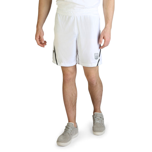 EA7 Emporio Armani Sport White Men's Shorts 3GPS66-PJH6Z-1100