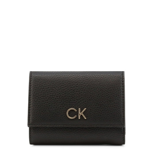 Calvin Klein CK Black Trifold Women's Wallet K60K609492-BAX
