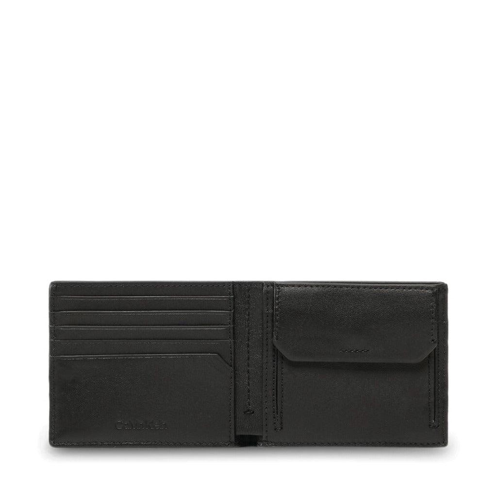 Calvin Klein Recycled Faux Leather Cardholder CK Black Men's Wallet K50K509606-BAX
