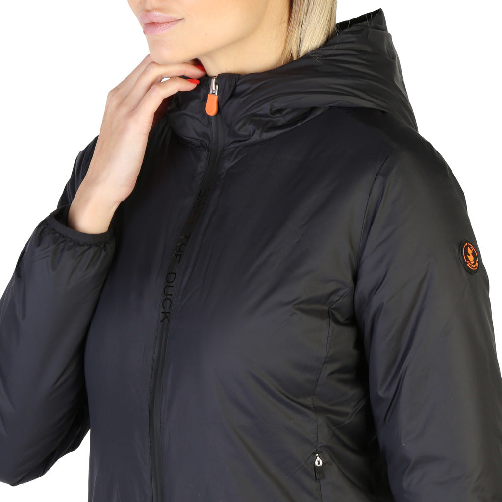 Save The Duck Ruth Hooded Black Women's Jacket D30962W-GIRE15-10000