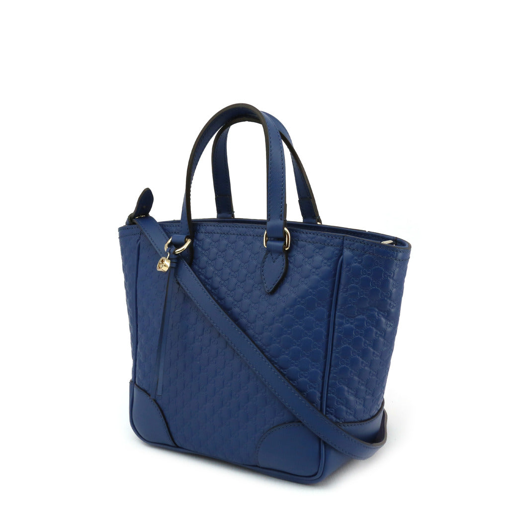 Gucci Convertible Guccissima GG Blue Women's Small Tote Bag 449241-BMJ1G-4231
