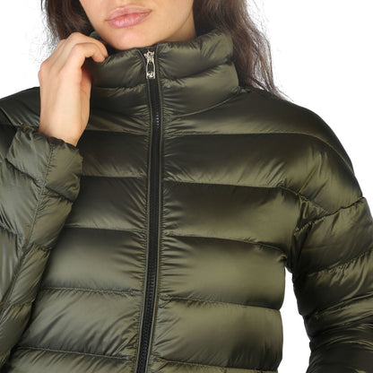 Ciesse Taryn Medium Length Full-Zip Olive Green Women's Jacket N1F11D