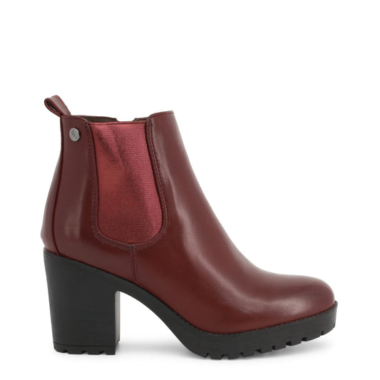 Xti Classic Burgundy Women's Ankle Boots 04845504