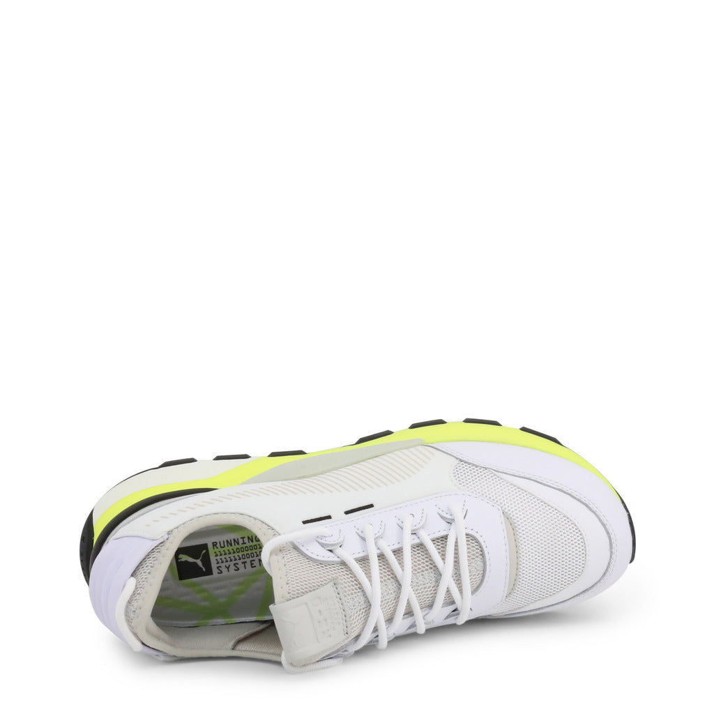 Puma RS-0 Tracks White/Fizzy Yellow Men's Shoes 369362_03