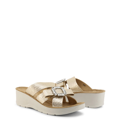 Scholl Aurora Platinum Women's Sandals F278461075350