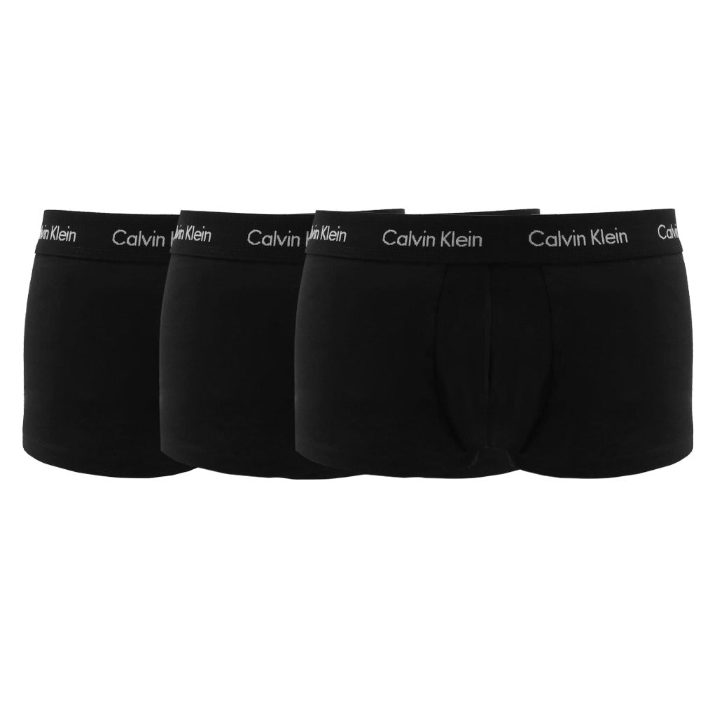 Calvin Klein 3-Pack Boxer Briefs Black Underwear U2664G-4KU