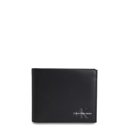 Calvin Klein Leather Bifold Black Men's Wallet K50K510148-BDS