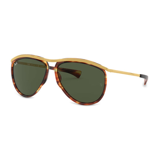 Ray-Ban Aviator Olympian Green Classic G-15 Sunglasses RB2219 954/31 59-13