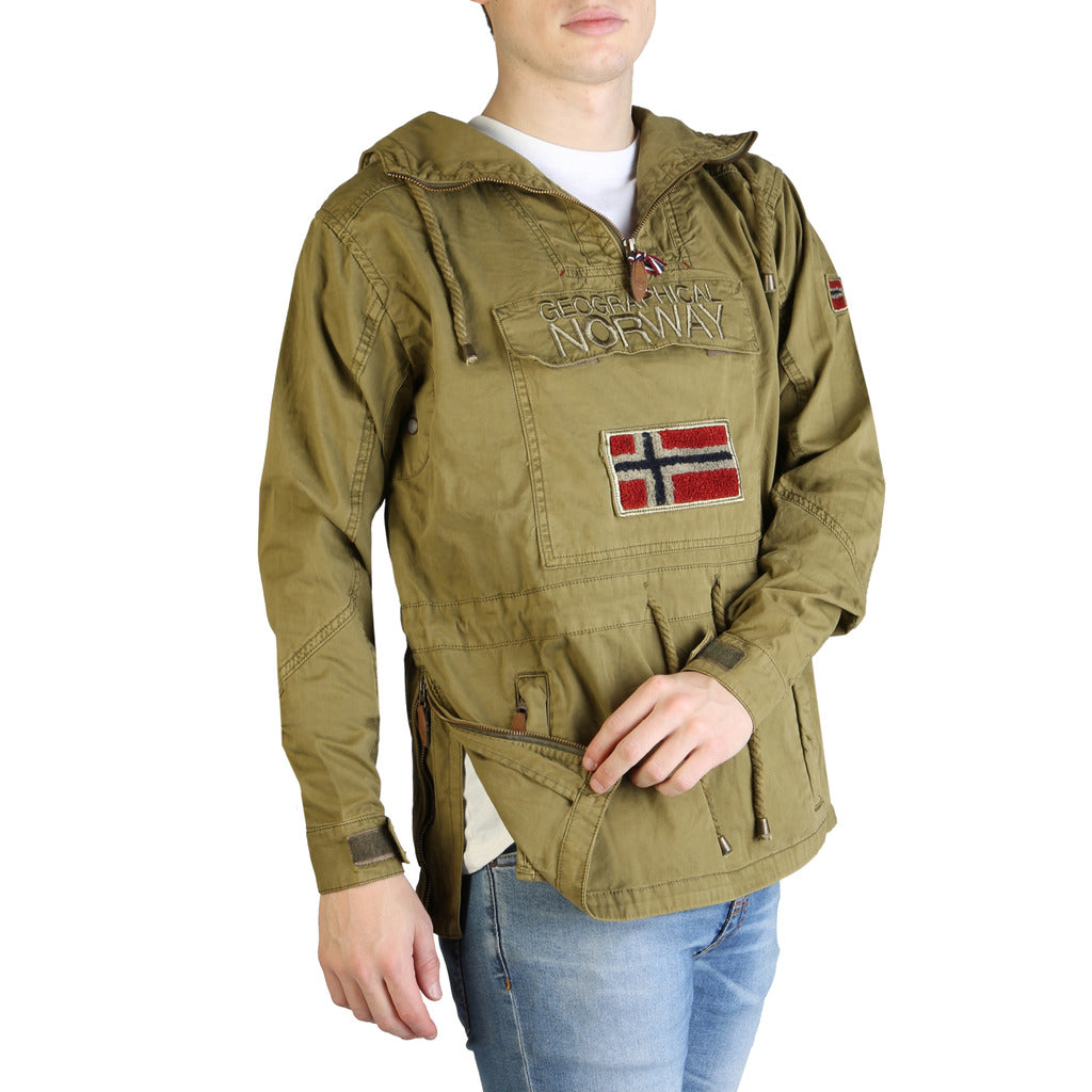 Geographical Norway Chomer Khaki Brown Men's Jacket