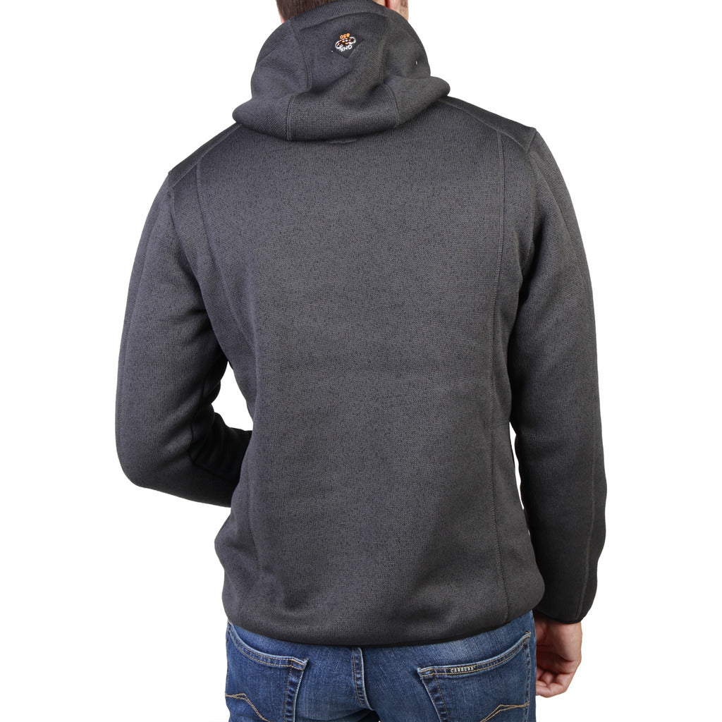 Geographical Norway Trombone Dark Grey Men's Hooded Sweatshirt