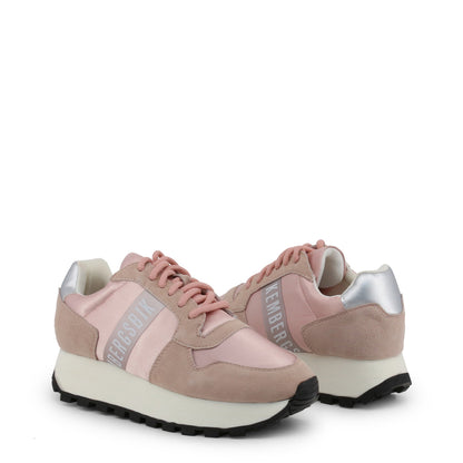 Bikkembergs FEND-ER 2087 Suede Pink/Pink Women's Casual Shoes