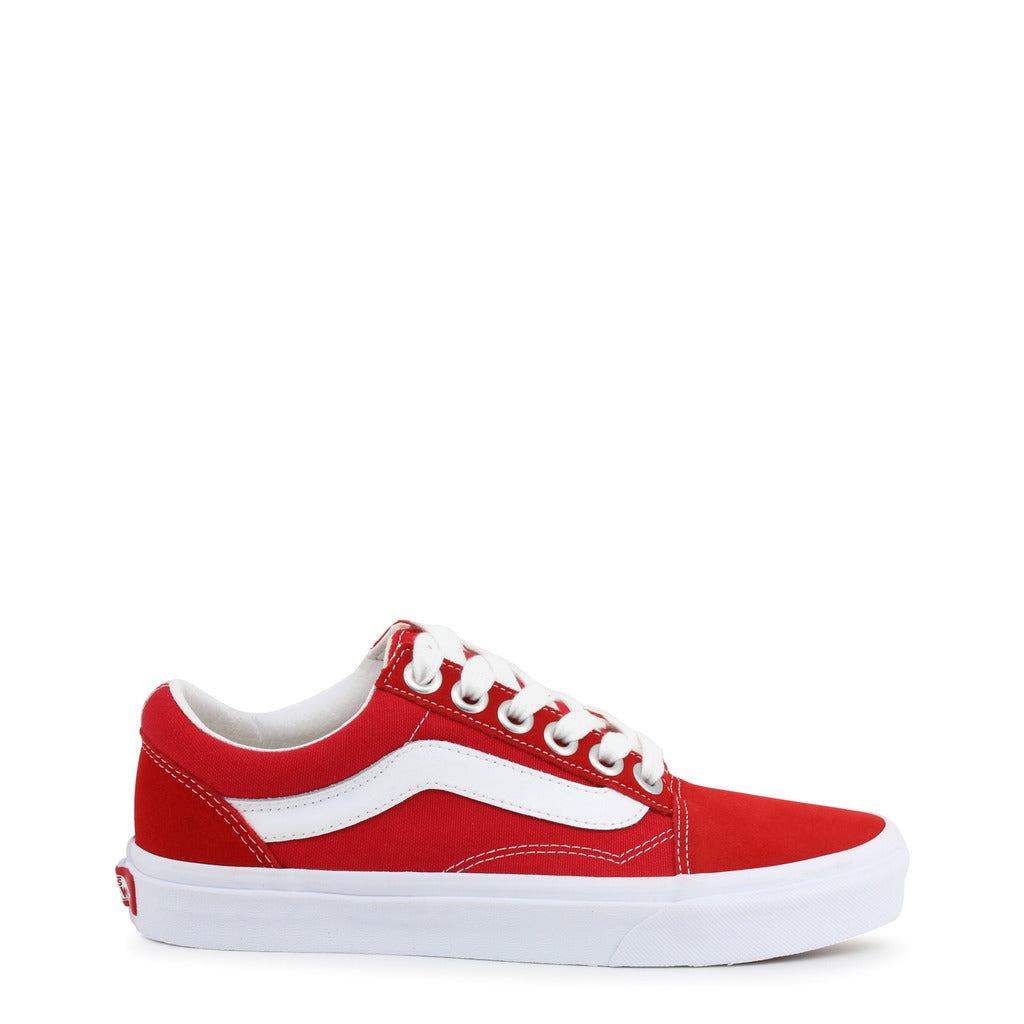 Vans Old Skool OS Racing Red/True White Low Top Sneakers VN0A3WLYJV6 ...