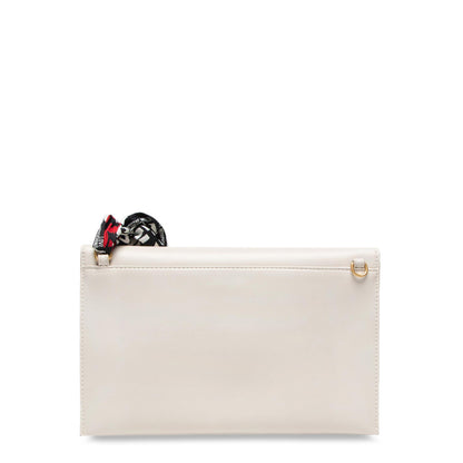 Love Moschino Soft & Charm With Foulard Ivory Women's Clutch Bag JC4049PP1ELO0110