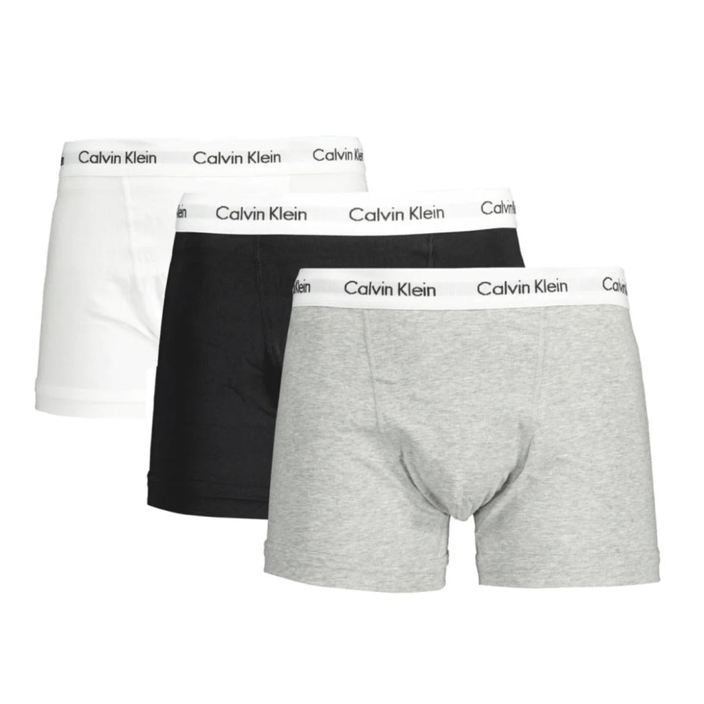 Calvin Klein 3-Pack Boxer Briefs White/Black/Grey Underwear U2662G-998