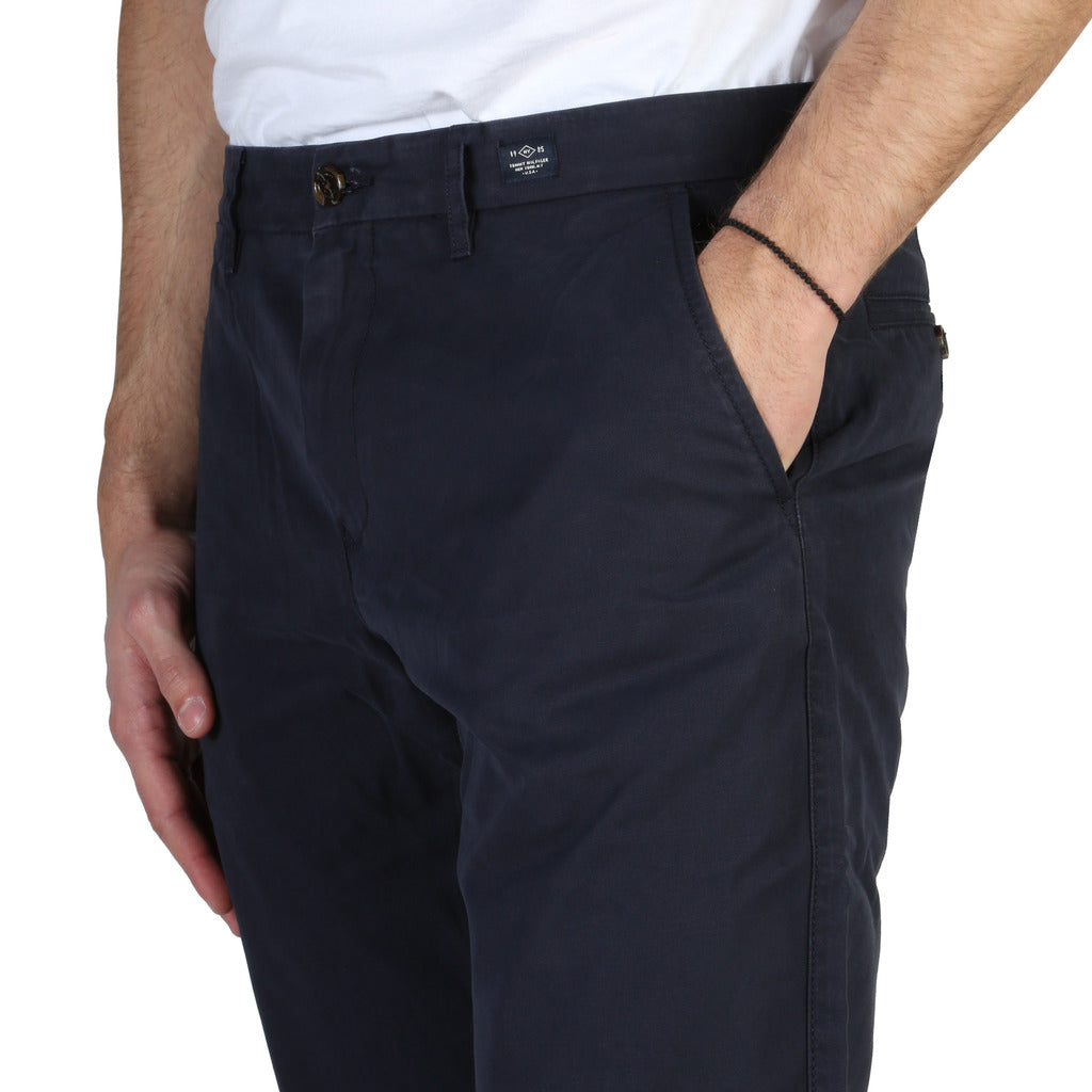 Tommy Hilfiger Mercer Regular Fit Chino Dark Blue Men's Pants MW02208-L32
