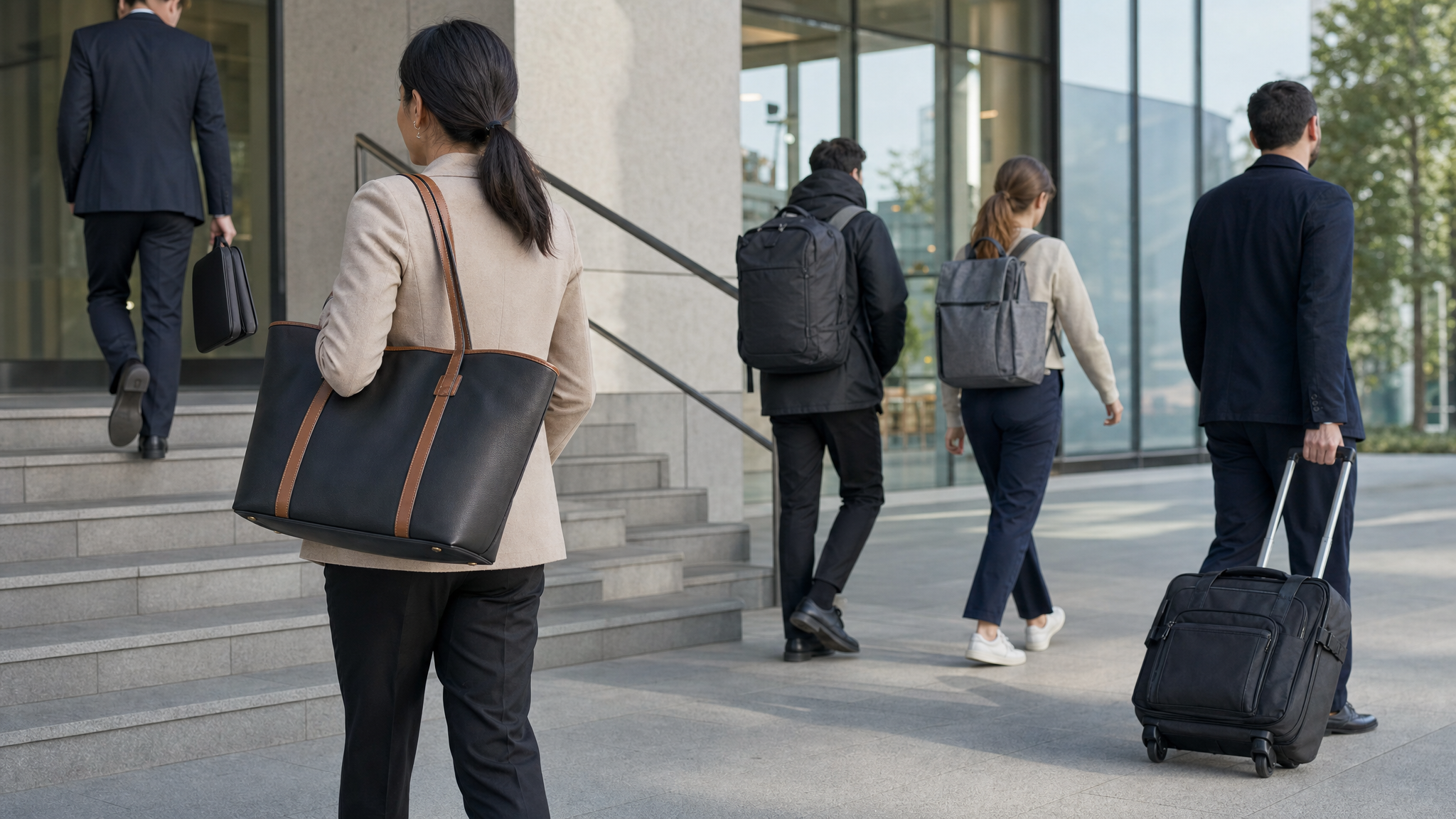 Editorial cover for How to Choose a Work Bag for Your Laptop and Commute
