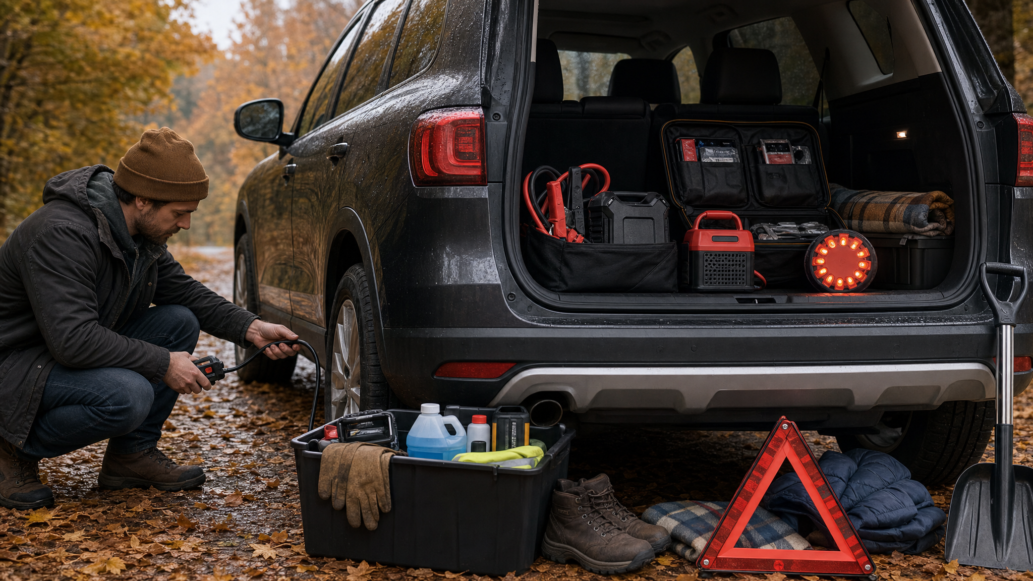 Editorial cover for Fall Car Emergency Prep: What to Check Before Cold Weather