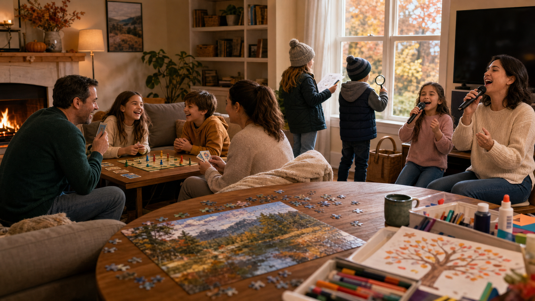 Editorial cover for Screen-Free October Weekend Activities for Families