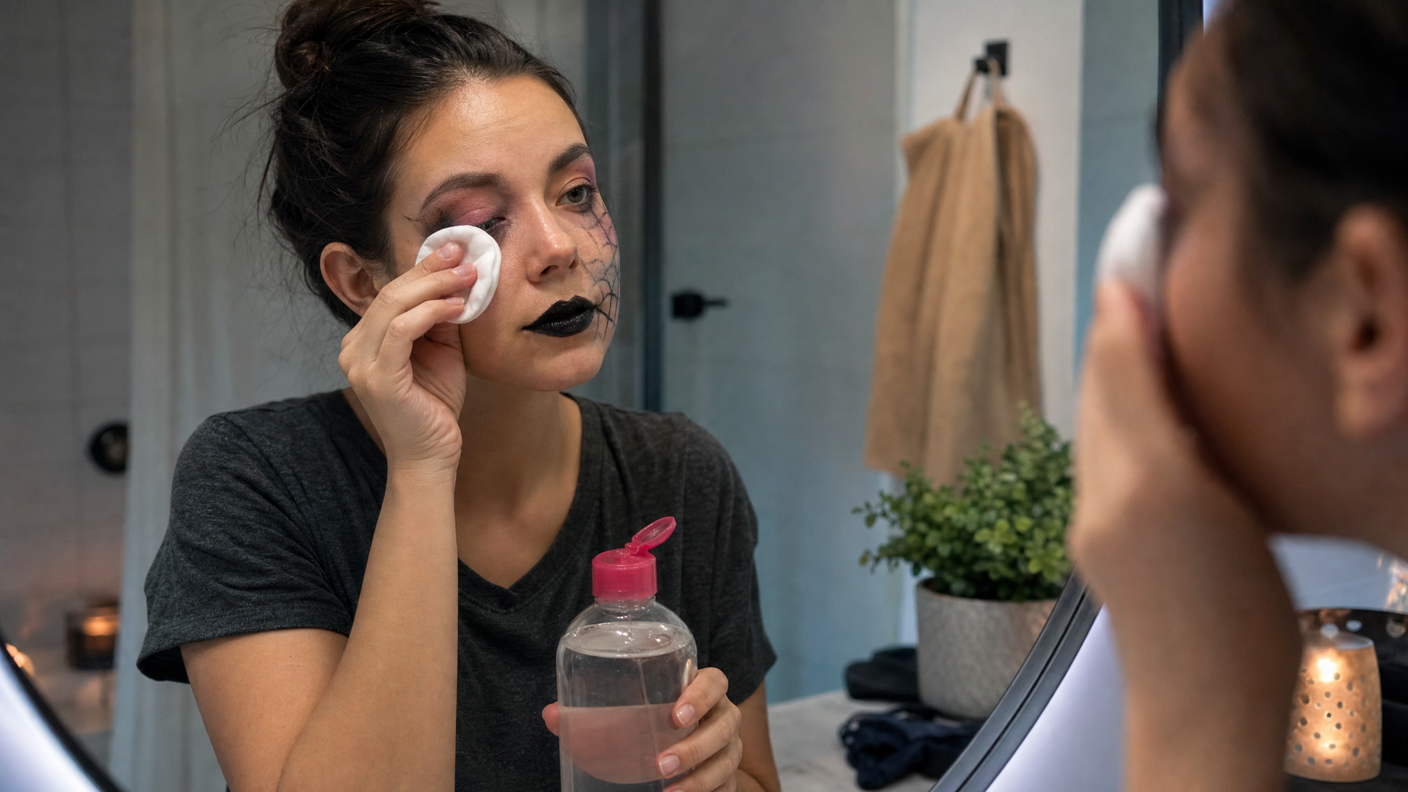 Editorial cover for Bioderma Sensibio H2O: A Halloween Makeup Removal Check