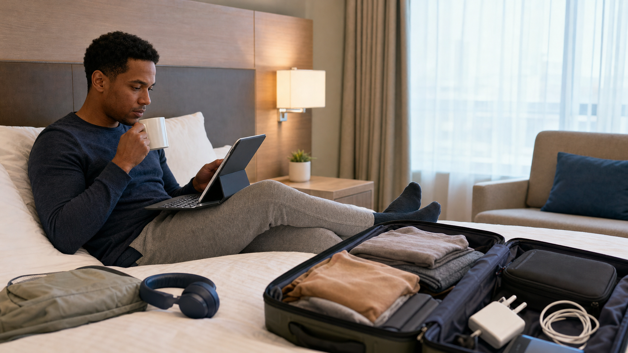 Editorial cover for Tablet vs. Laptop for Holiday Travel: Which Fits Best?