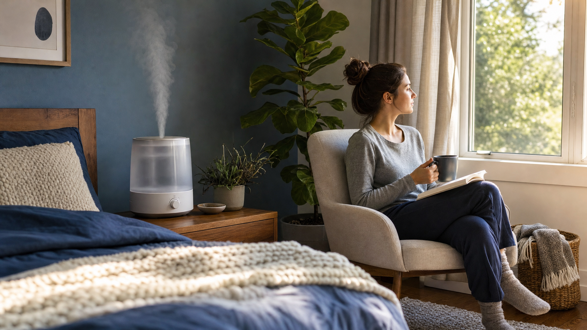 Editorial cover for Humidifier vs. Air Purifier: Which Fits a Dry Room?