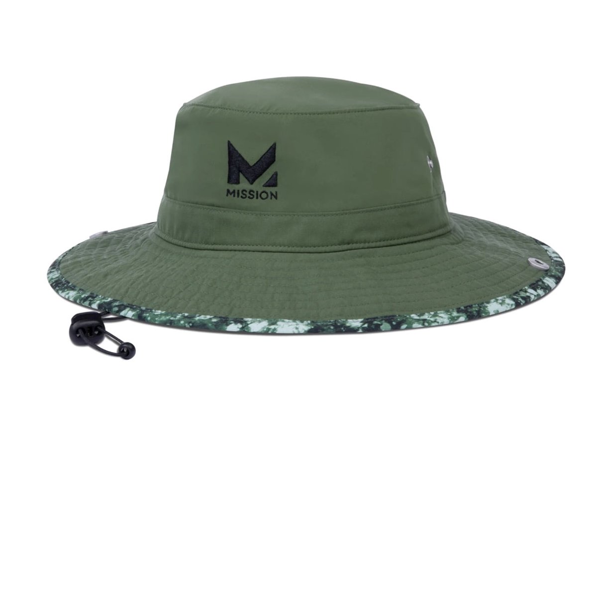 Cooling Bucket Hat, UPF 50 Wide Brim Sun Hat for Men & Women, Instant Cooling Performance Hat with Adjustable Chin Cord, Lightweight Breathable Fishing Hiking Beach Hat, Ash Ice Green Bay, On