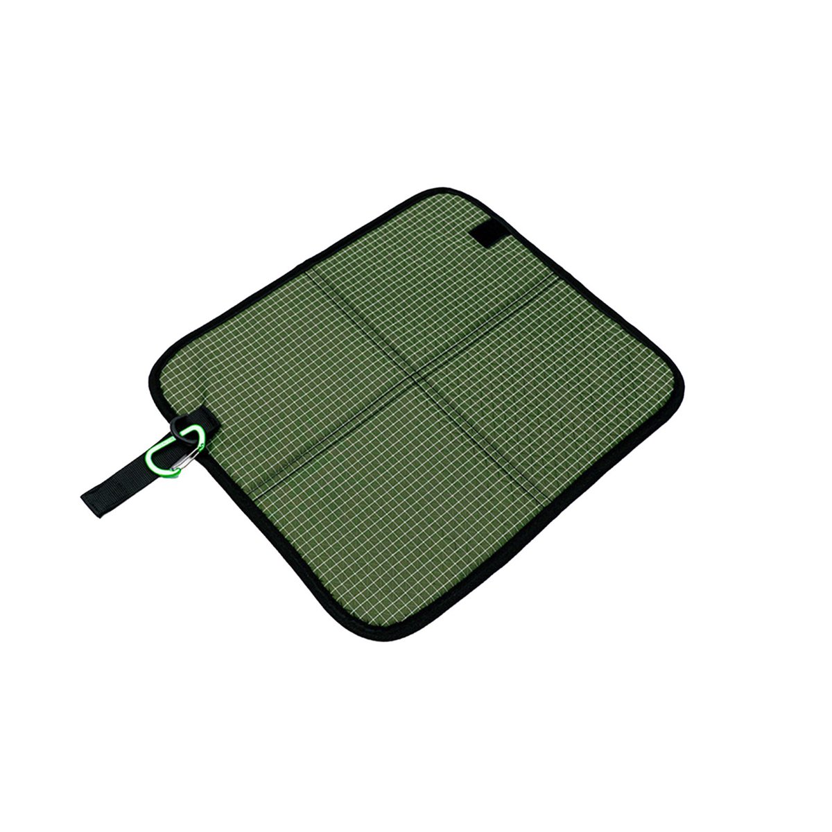 Travel Seat Cushion,Portable Seat,Sitting Pad: Lightweight Waterproof Folding Seat Pad for Backpacking,14*12IN Portable Camping Seat Mat for Hiking, Picnics Beach & Outdoor Use(Green)