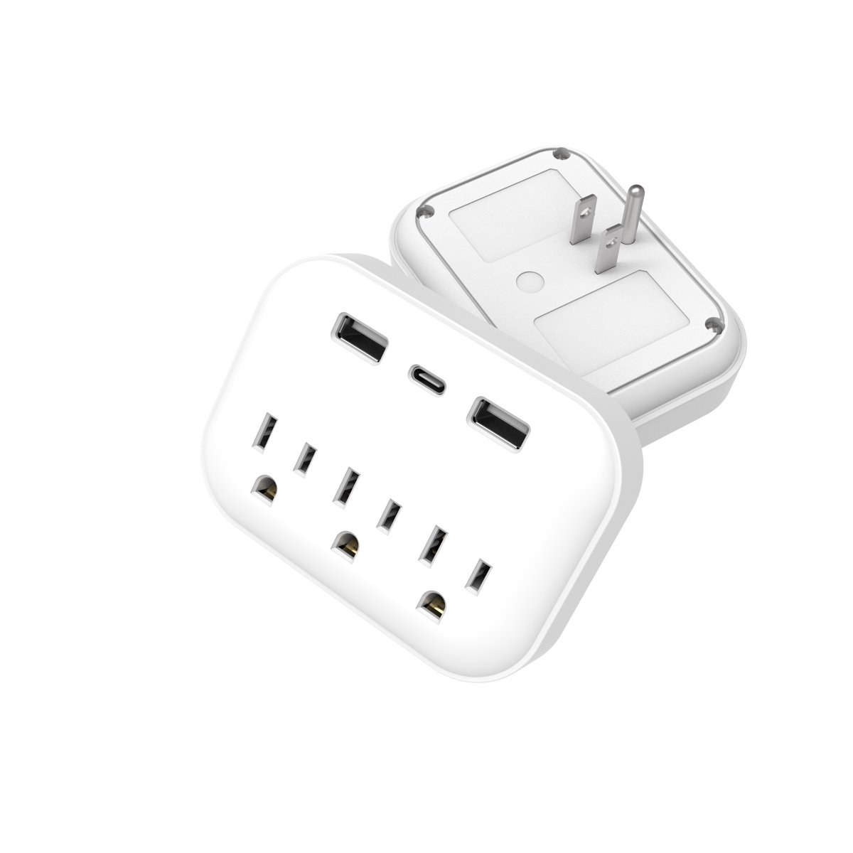 Hyper Tough 3-Outlet Surge Protector with 3 USB Ports