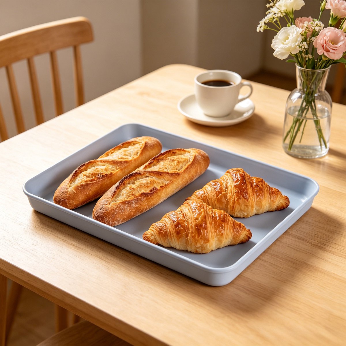 Plastic Serving Tray Large Food Serving Platter Reusable Party Picnic Tray Snack Drink Holder Kitchen Serving Board For Home Party BBQ Use For Dining And Entertaining Guests