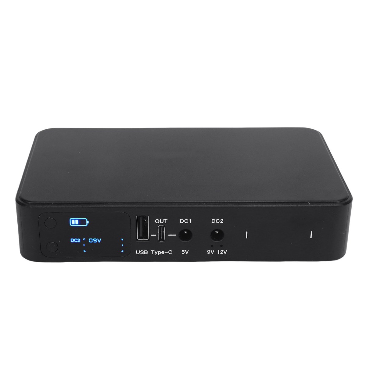BIMZUC Mini UPS Uninterruptible Power Supply 18000mAh Battery Backup with 5V 9V 12V Adjustable Output, USB Type-C, DC Ports for Wi-Fi Router, Modem, Security Camera, and Attendance Machine
