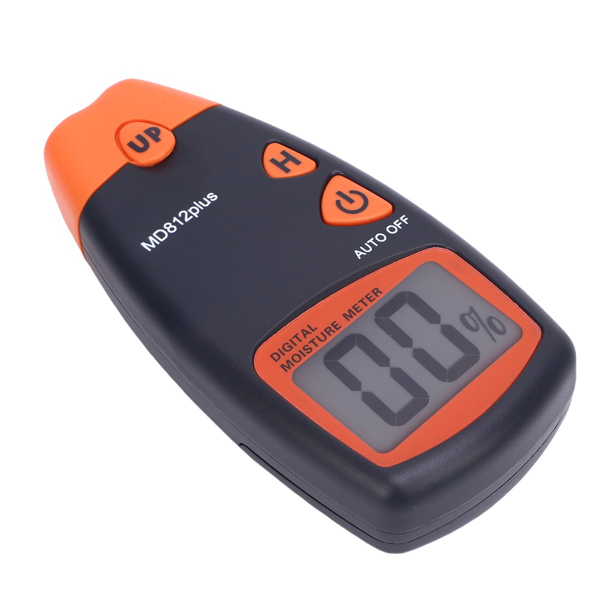 Riousery MD812 PLUS Digital Wood Dampness Meter, Real Time Accurate Reading Timber Moisture Detector with LCD Display for Woodworking, Construction, Masonry and General Home Use