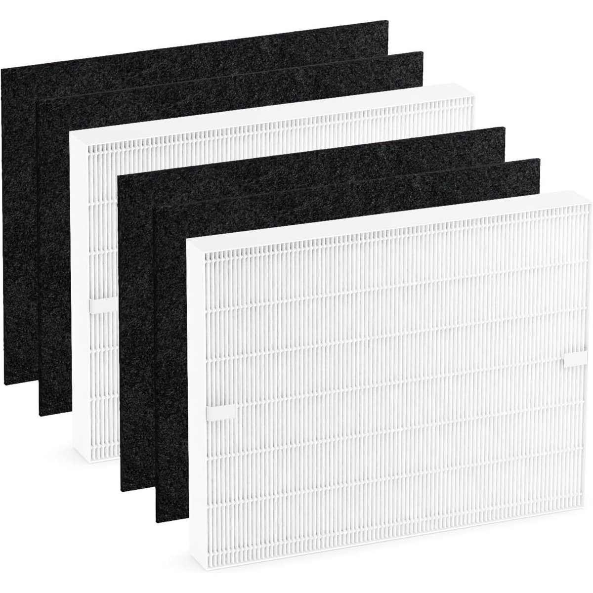 2-Pack AP-1512HH Filter Compatible with Coway AP-1512HH-FP, AP-1518R, AP-1519P and Airmega 200M Air Purifier
