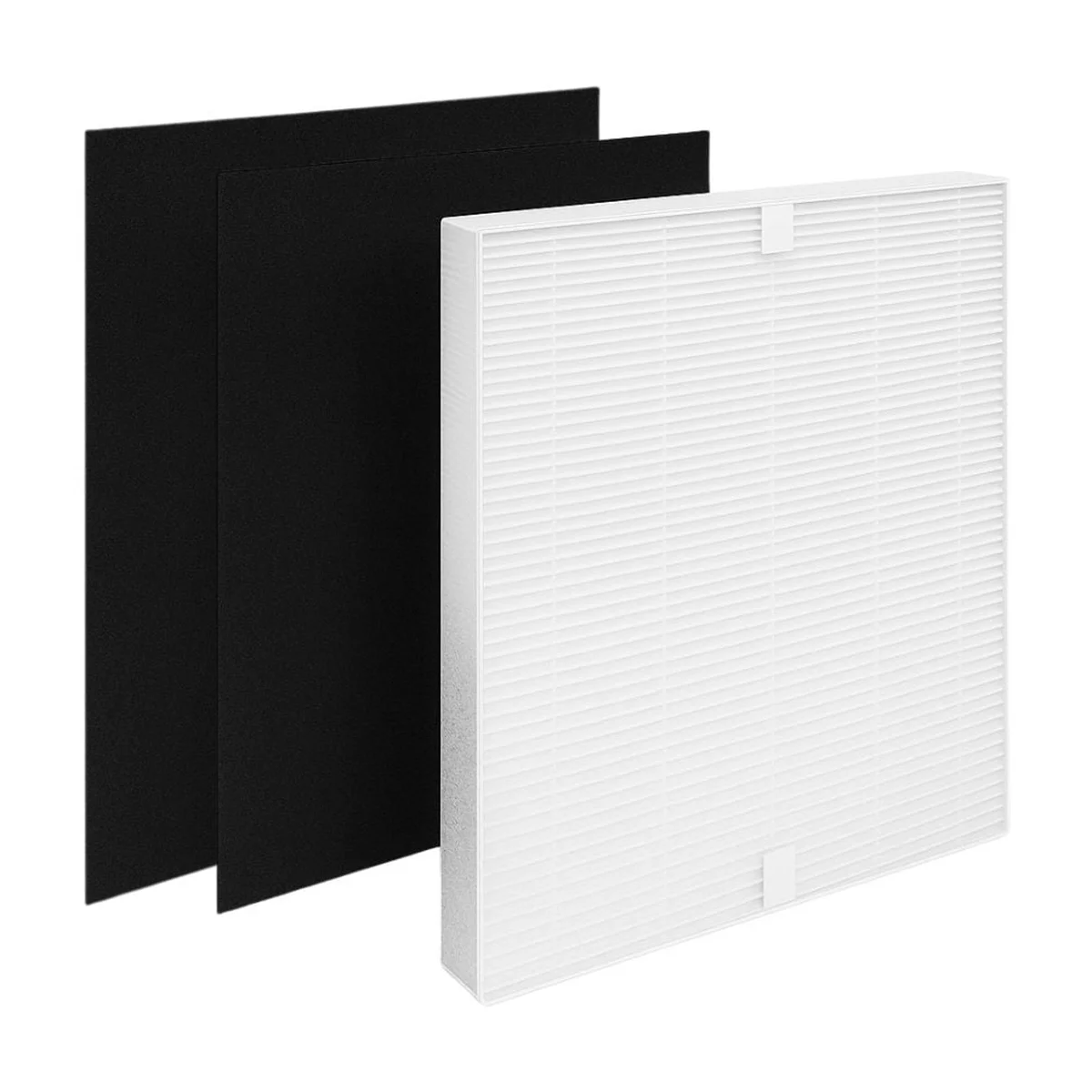 Replacement HEPA Filter and 2 Sheet Activated Carbon Pre Filter For Coway Air Purifier AP-1512HH and Airmega 200M AP-1518R