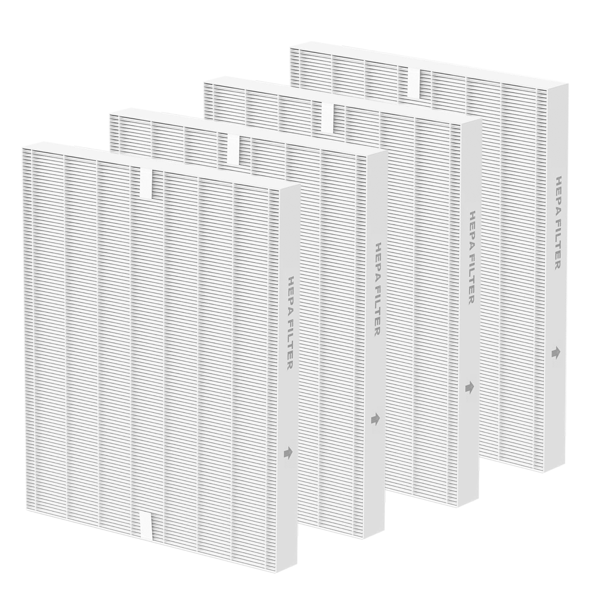 4 Pack AP-1512HH True HEPA Replacement filter Compatible with Coway Airmega AP-1512HH Air Purifier and Airmega 200M Air Purifier, AP-1512HH, AP-1512HH-FP, AP-1518R, AP-1519P, Item NO #3304899