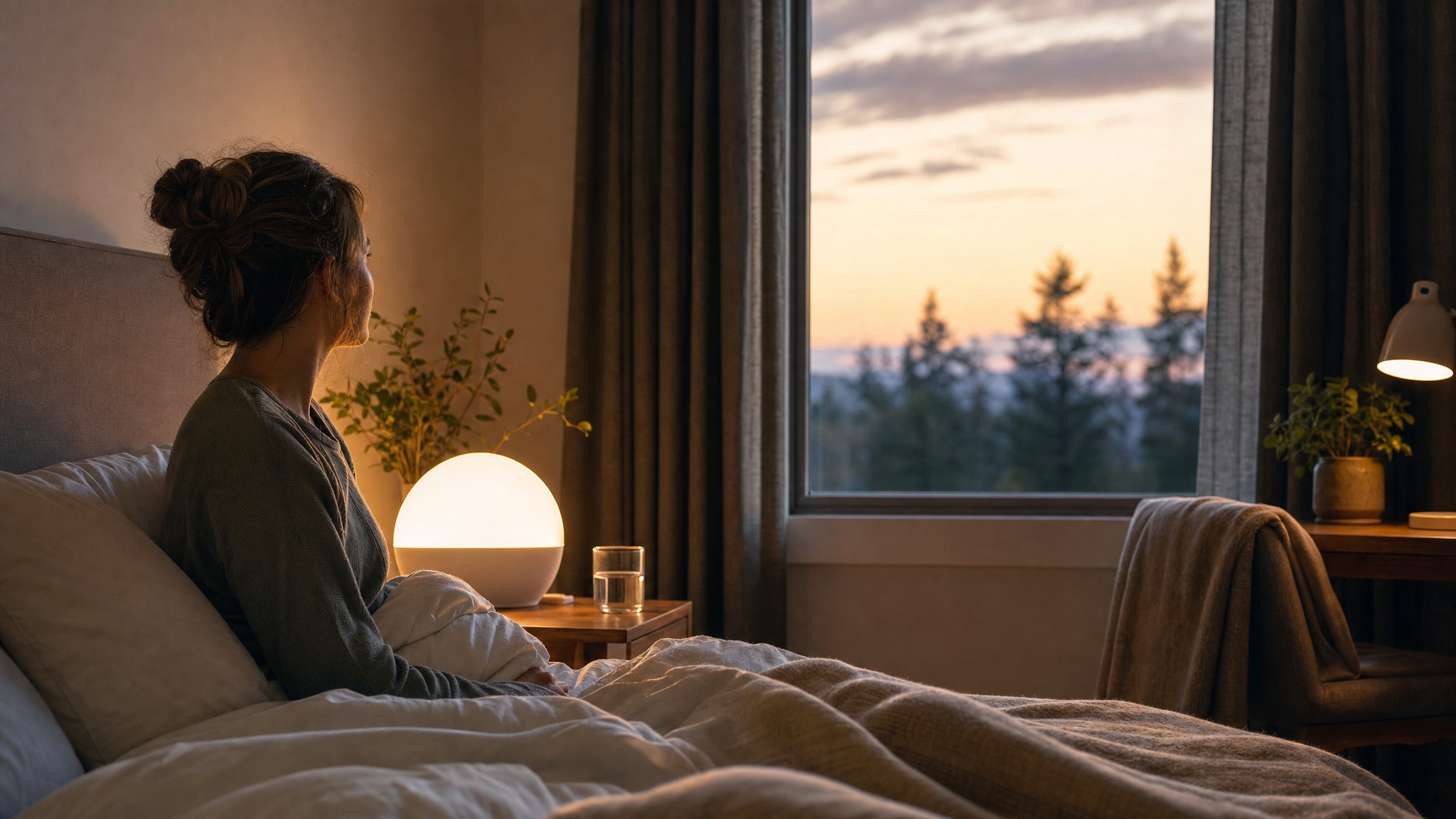 Editorial cover for How to Reset Your Wake-Up Routine for Darker Fall Mornings